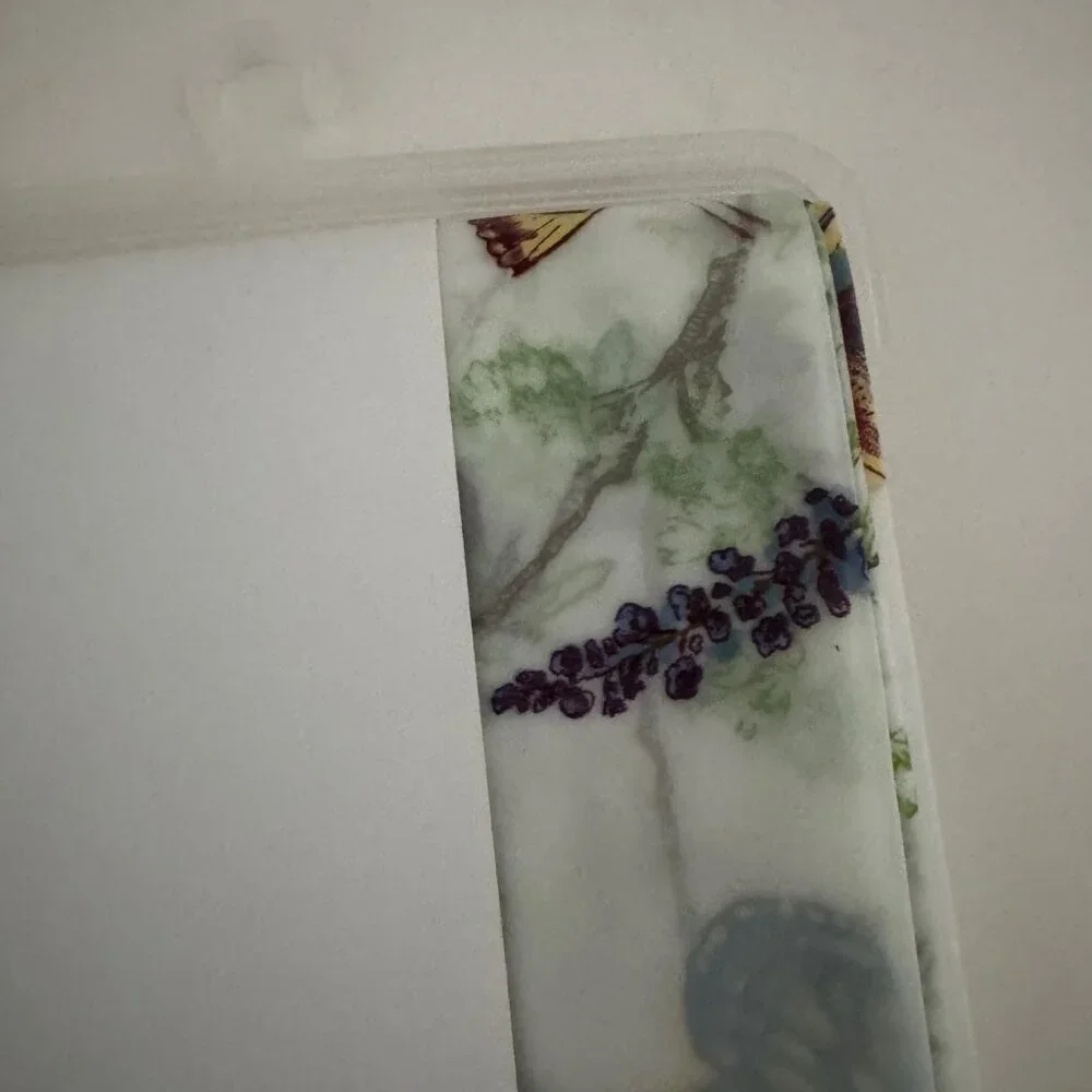 Maytex Garden Flight Peva Shower Curtain New